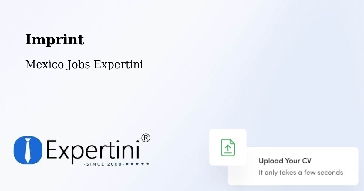 Imprint – Las Vigas De Ramírez - Mexico Jobs Expertini